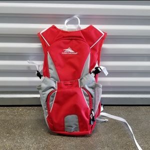NWOT High Sierra Red Hydration Pack